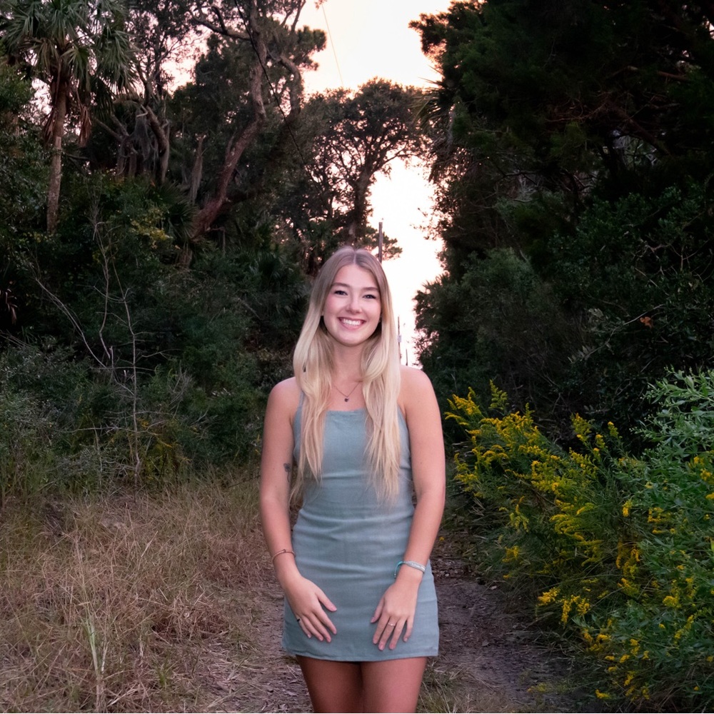 LA Hearts - Green Mini Dress